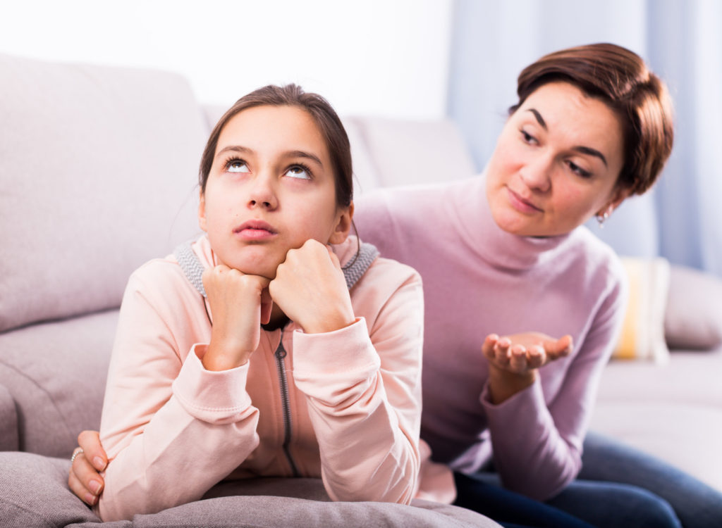 Explaining myself to my teenager.